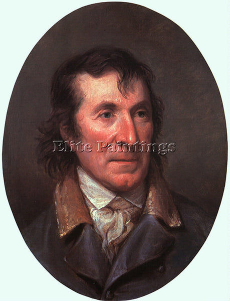 CHARLES WILLSON PEALE E10 ARTIST PAINTING REPRODUCTION HANDMADE OIL CANVAS REPRO