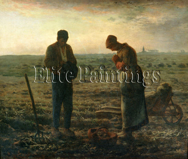 FAMOUS PAINTINGS THE EVENING PRAYER ARTIST PAINTING REPRODUCTION HANDMADE OIL