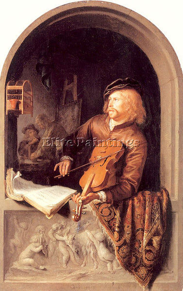 GERRIT DOU DOU21 ARTIST PAINTING REPRODUCTION HANDMADE OIL CANVAS REPRO WALL ART