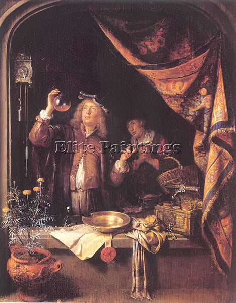 GERRIT DOU DOU26 ARTIST PAINTING REPRODUCTION HANDMADE OIL CANVAS REPRO WALL ART
