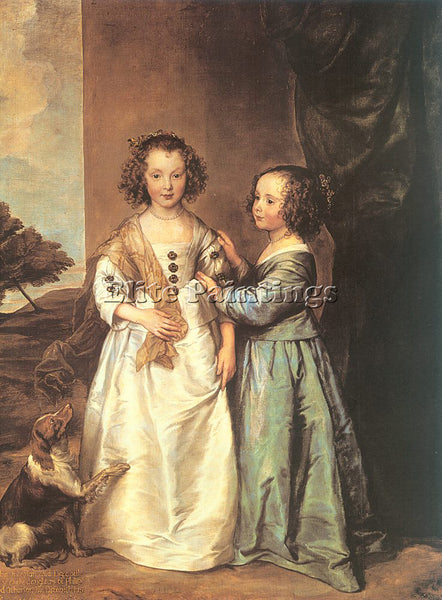 ANTHONY VAN DYCK DYCK16 ARTIST PAINTING REPRODUCTION HANDMADE CANVAS REPRO WALL