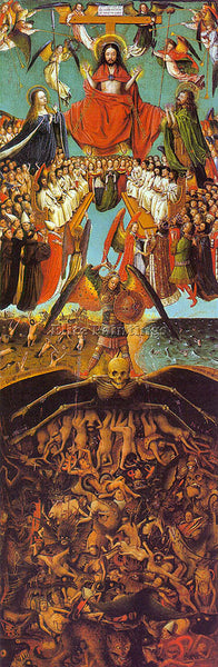 JAN VAN EYCK EYCK14 ARTIST PAINTING REPRODUCTION HANDMADE CANVAS REPRO WALL DECO