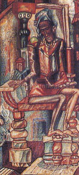 PAVEL FILONOV FILO15 ARTIST PAINTING REPRODUCTION HANDMADE OIL CANVAS REPRO WALL