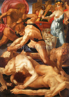 ROSSO FIORENTINO FIORE5 ARTIST PAINTING REPRODUCTION HANDMADE CANVAS REPRO WALL