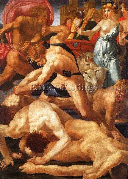 ROSSO FIORENTINO FIORE5 ARTIST PAINTING REPRODUCTION HANDMADE CANVAS REPRO WALL