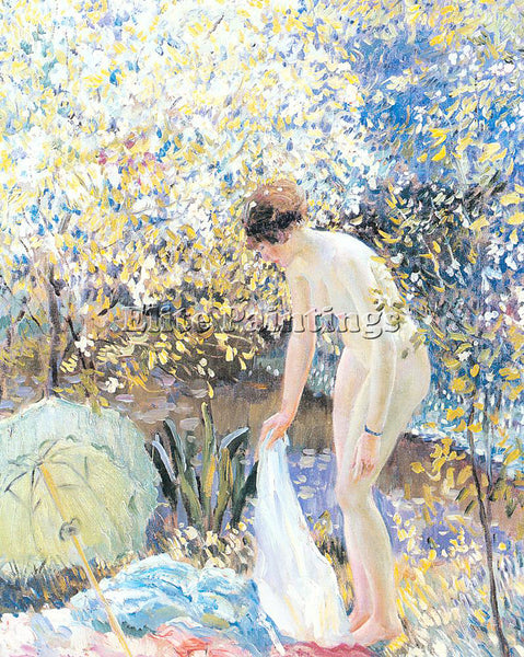FRIESEKE FREDERICK CARL FRED8 ARTIST PAINTING REPRODUCTION HANDMADE CANVAS REPRO