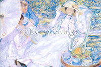 FRIESEKE FREDERICK CARL FRED15 ARTIST PAINTING REPRODUCTION HANDMADE OIL CANVAS