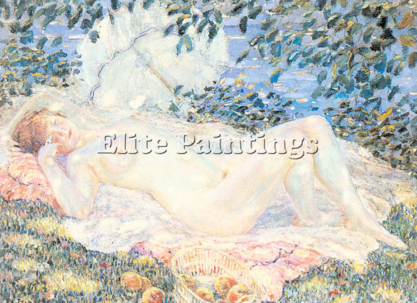 FRIESEKE FREDERICK CARL FRED21 ARTIST PAINTING REPRODUCTION HANDMADE OIL CANVAS