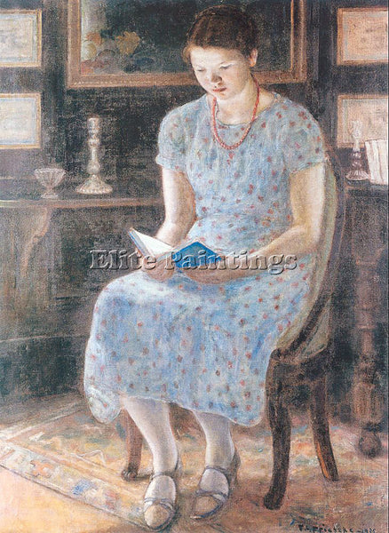 FRIESEKE FREDERICK CARL FRED29 ARTIST PAINTING REPRODUCTION HANDMADE OIL CANVAS