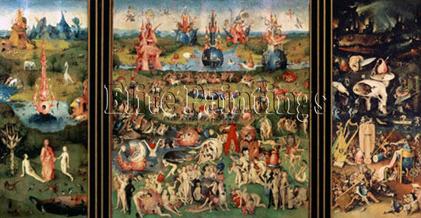 FAMOUS PAINTINGS GARDEN OF LUESTE TOTAL 1017098 ARTIST PAINTING REPRODUCTION OIL