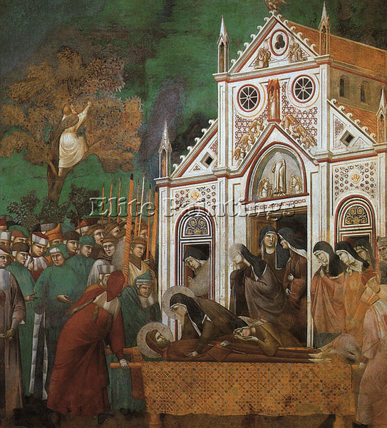 GIOTTO GIOTTO11 ARTIST PAINTING REPRODUCTION HANDMADE CANVAS REPRO WALL  DECO