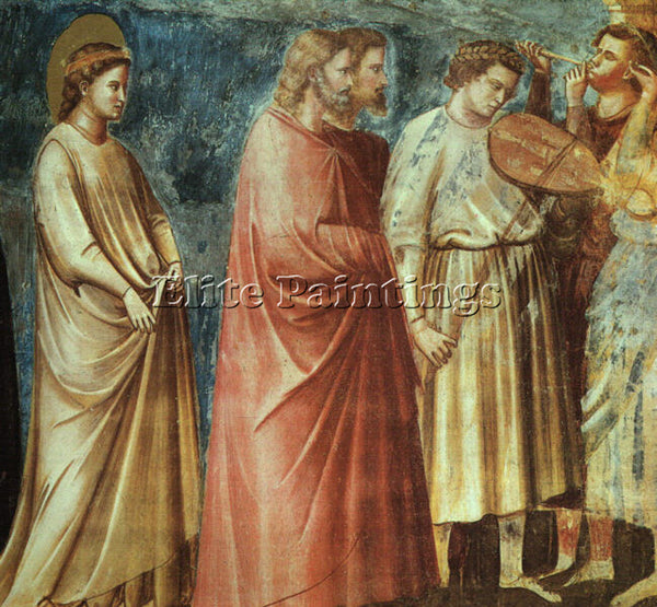 GIOTTO GIOTTO4 ARTIST PAINTING REPRODUCTION HANDMADE OIL CANVAS REPRO WALL  DECO