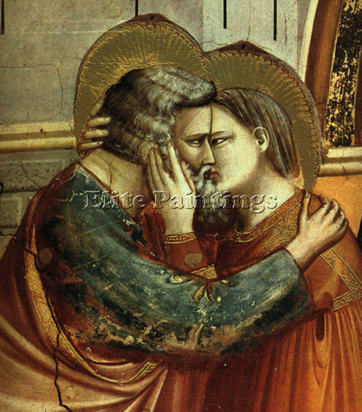 GIOTTO GIOTTO9 ARTIST PAINTING REPRODUCTION HANDMADE OIL CANVAS REPRO WALL  DECO
