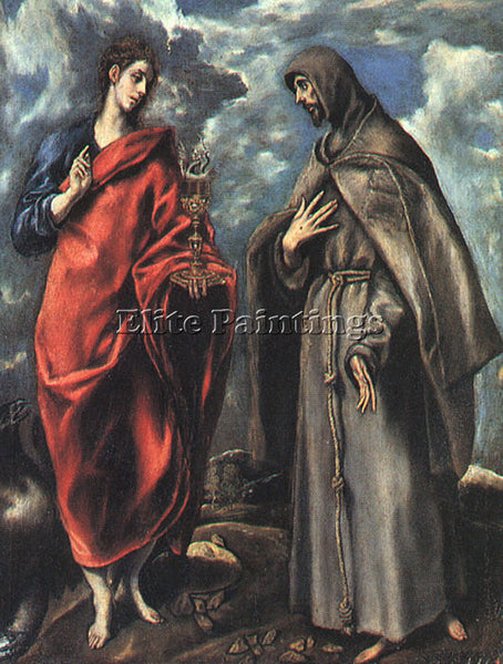 EL GRECO GRECO20 ARTIST PAINTING REPRODUCTION HANDMADE OIL CANVAS REPRO WALL ART