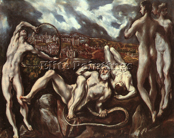 EL GRECO GRECO21 ARTIST PAINTING REPRODUCTION HANDMADE OIL CANVAS REPRO WALL ART