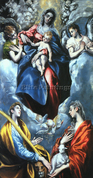 EL GRECO GRECO23 ARTIST PAINTING REPRODUCTION HANDMADE OIL CANVAS REPRO WALL ART