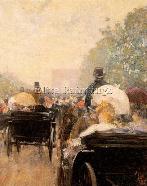 CHILDE HASSAM HASS2 ARTIST PAINTING REPRODUCTION HANDMADE CANVAS REPRO WALL DECO