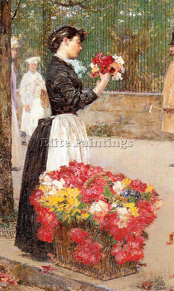 CHILDE HASSAM HASS9 ARTIST PAINTING REPRODUCTION HANDMADE CANVAS REPRO WALL DECO