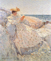 CHILDE HASSAM HASS19 ARTIST PAINTING REPRODUCTION HANDMADE OIL CANVAS REPRO WALL