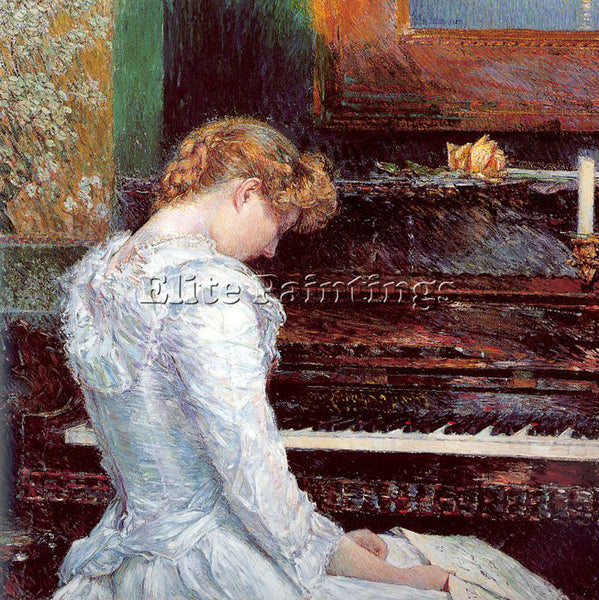 CHILDE HASSAM HASS21 ARTIST PAINTING REPRODUCTION HANDMADE OIL CANVAS REPRO WALL