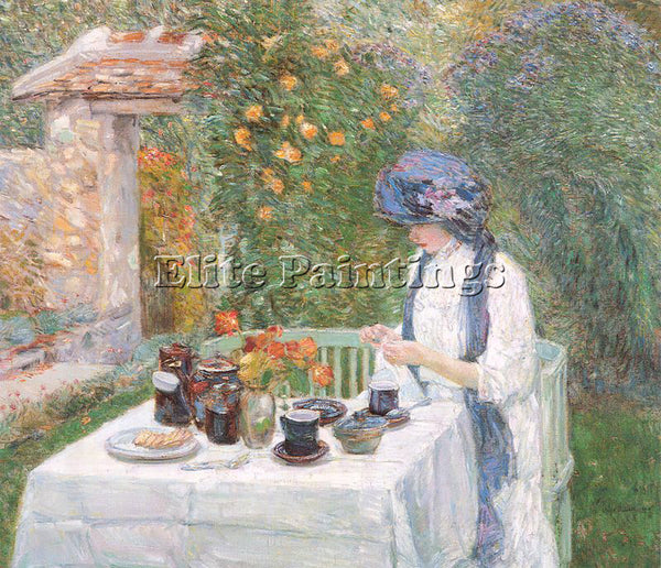 CHILDE HASSAM HASS36 ARTIST PAINTING REPRODUCTION HANDMADE OIL CANVAS REPRO WALL
