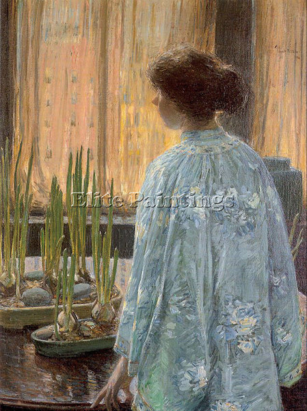 CHILDE HASSAM HASS38 ARTIST PAINTING REPRODUCTION HANDMADE OIL CANVAS REPRO WALL