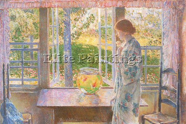 CHILDE HASSAM HASS39 ARTIST PAINTING REPRODUCTION HANDMADE OIL CANVAS REPRO WALL