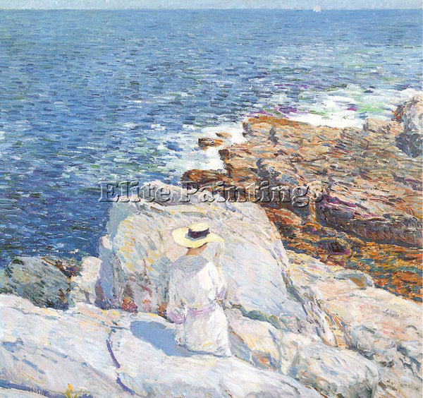 CHILDE HASSAM HASS41 ARTIST PAINTING REPRODUCTION HANDMADE OIL CANVAS REPRO WALL