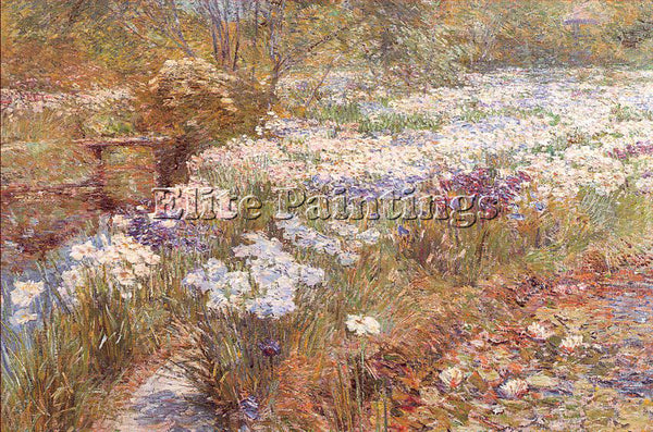 CHILDE HASSAM HASS46 ARTIST PAINTING REPRODUCTION HANDMADE OIL CANVAS REPRO WALL
