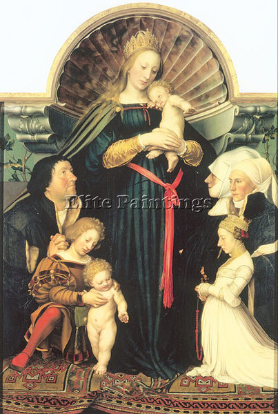 HANS HOLBEIN THE YOUNGER HOLB12 ARTIST PAINTING REPRODUCTION HANDMADE OIL CANVAS