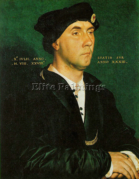 HANS HOLBEIN THE YOUNGER HOLB25 ARTIST PAINTING REPRODUCTION HANDMADE OIL CANVAS