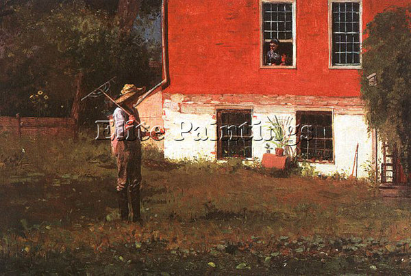 WINSLOW HOMER HOME16 ARTIST PAINTING REPRODUCTION HANDMADE OIL CANVAS REPRO WALL