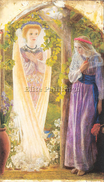 HUGHES ARTHUR ARTH4 ARTIST PAINTING REPRODUCTION HANDMADE CANVAS REPRO WALL DECO