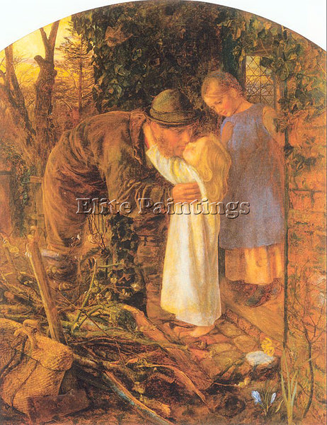 HUGHES ARTHUR ARTH8 ARTIST PAINTING REPRODUCTION HANDMADE CANVAS REPRO WALL DECO