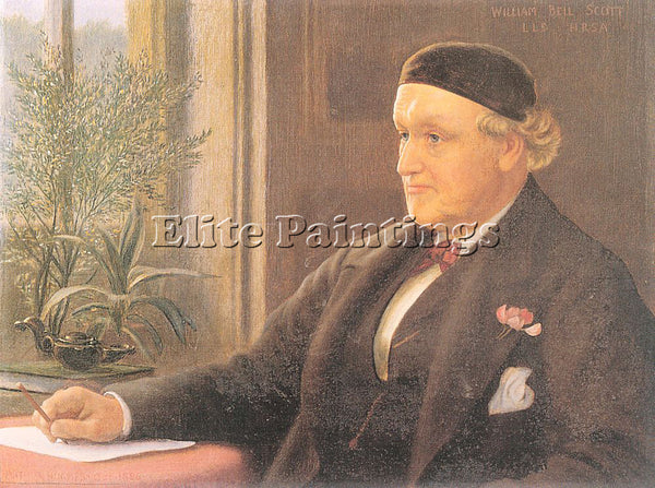HUGHES ARTHUR ARTH37 ARTIST PAINTING REPRODUCTION HANDMADE OIL CANVAS REPRO WALL