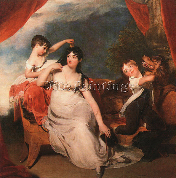 THOMAS LAWRENCE LAWR13 ARTIST PAINTING REPRODUCTION HANDMADE CANVAS REPRO WALL