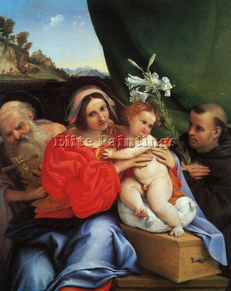 LORENZO LOTTO LOTTO1 ARTIST PAINTING REPRODUCTION HANDMADE OIL CANVAS REPRO WALL
