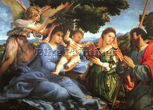 LORENZO LOTTO LOTTO7 ARTIST PAINTING REPRODUCTION HANDMADE OIL CANVAS REPRO WALL