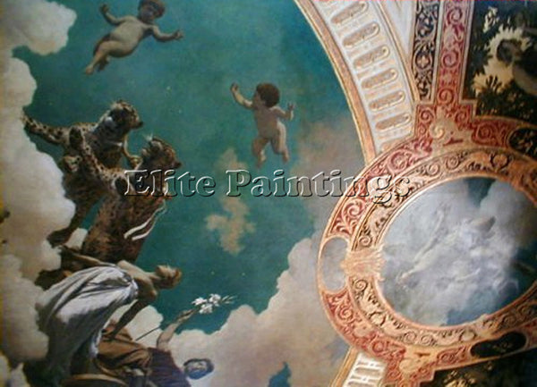 HANS MAKART HERMES VILLA CEILING PAINTINGS ARTIST PAINTING REPRODUCTION HANDMADE