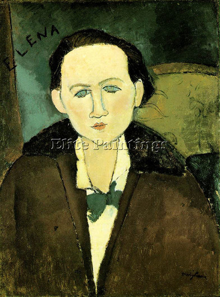 AMEDEO MODIGLIANI MOD60 ARTIST PAINTING REPRODUCTION HANDMADE CANVAS REPRO WALL