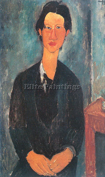 AMEDEO MODIGLIANI 2SOUTINE ARTIST PAINTING REPRODUCTION HANDMADE OIL CANVAS DECO