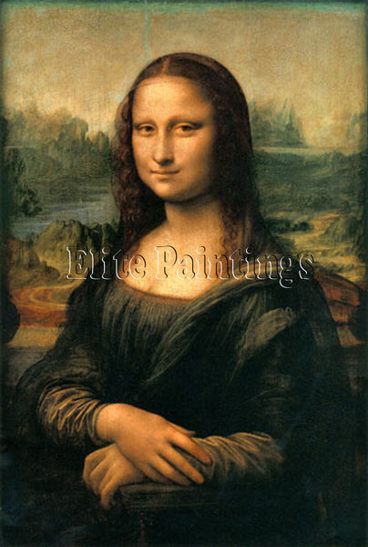 FAMOUS PAINTINGS MONA LISA 171 ARTIST PAINTING REPRODUCTION HANDMADE OIL CANVAS