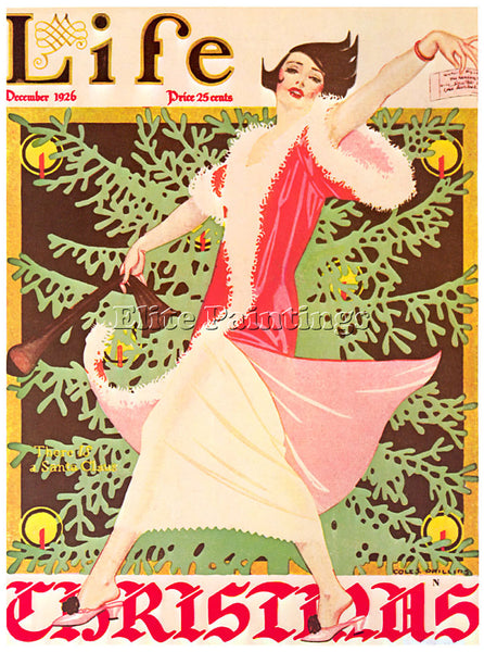 COLES PHILLIPS CP50 ARTIST PAINTING REPRODUCTION HANDMADE CANVAS REPRO WALL DECO
