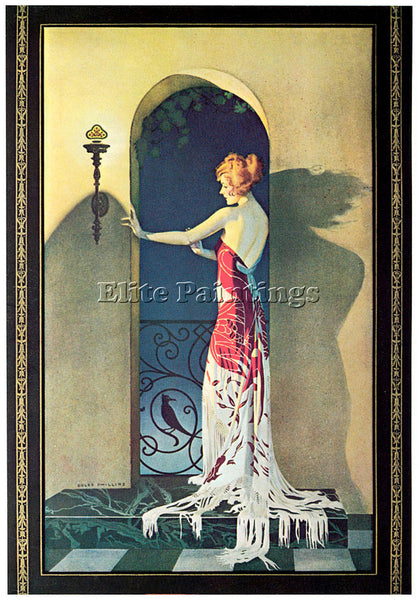 COLES PHILLIPS CP81 ARTIST PAINTING REPRODUCTION HANDMADE CANVAS REPRO WALL DECO