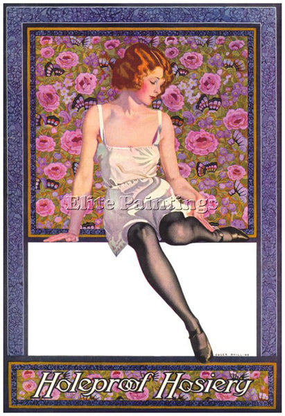 COLES PHILLIPS CP96 ARTIST PAINTING REPRODUCTION HANDMADE CANVAS REPRO WALL DECO