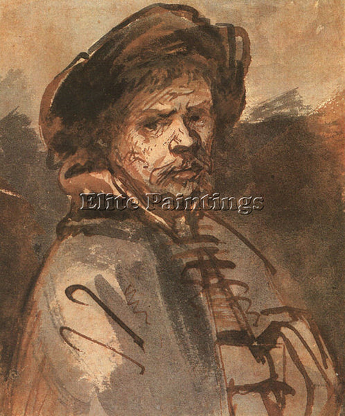 REMBRANDT REMB40 ARTIST PAINTING REPRODUCTION HANDMADE OIL CANVAS REPRO WALL ART