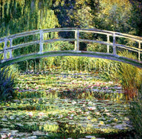 FAMOUS PAINTINGS LILY POND II 278 ARTIST PAINTING REPRODUCTION HANDMADE OIL DECO