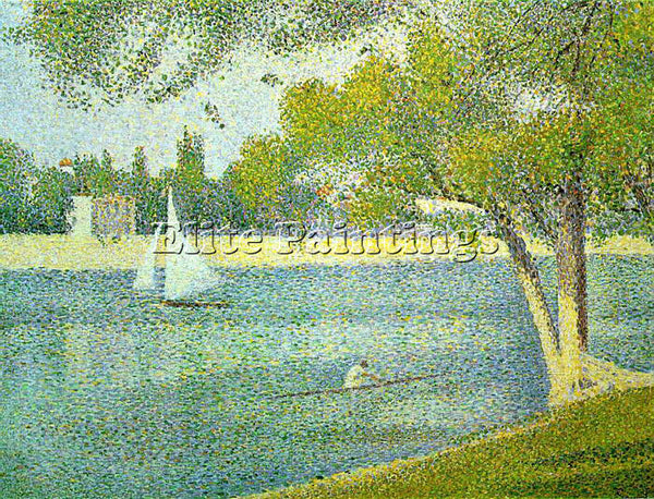 GEORGES SEURAT SEU10 ARTIST PAINTING REPRODUCTION HANDMADE OIL CANVAS REPRO WALL