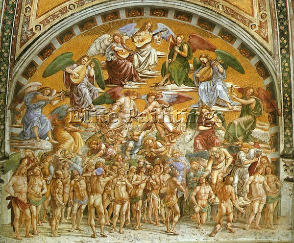 LUCA SIGNORELLI SIGN12 ARTIST PAINTING REPRODUCTION HANDMADE CANVAS REPRO WALL