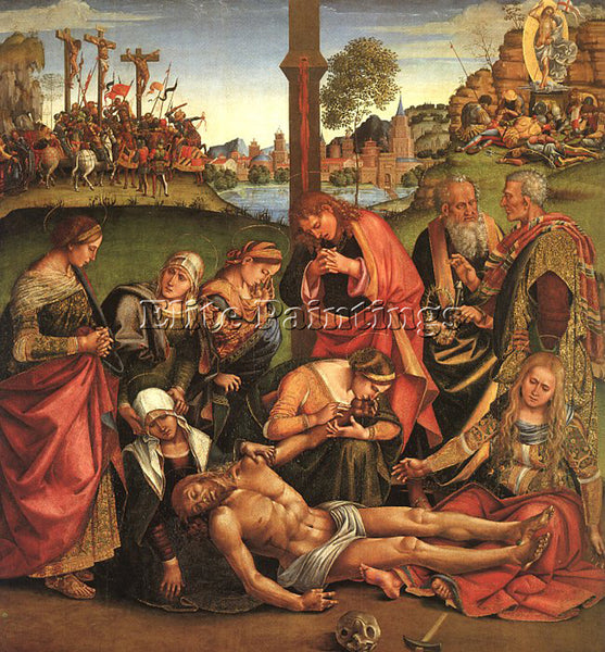 LUCA SIGNORELLI SIGN13 ARTIST PAINTING REPRODUCTION HANDMADE CANVAS REPRO WALL